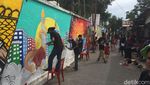 Foto: Mural & Lorong Warna-warni di Makassar