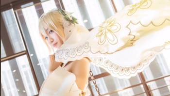 Sekarang, deretan cosplayer yang populer di Twitter.  Oni Girl memiliki 200 ribu followers. (Foto: Twitter/moe_five)