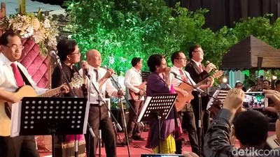 Momen Aksi Menteri-menteri Jokowi Elek Yo Ben Manggung