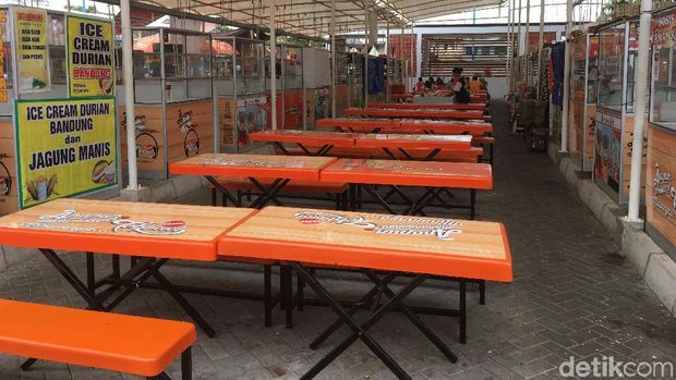 Lokbin PKL Kota Tua Tetap Sepi Meski Musim Libur