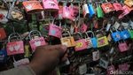 Foto: Gembok Cinta Romantis ala Bandung