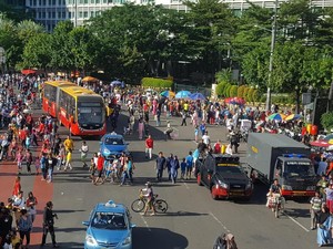Kekecewaan Warga yang Tak Tahu CFD Hari Ini Ditiadakan