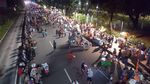 Ramainya Warga Mulai Nikmati Car Free Night di Patung Kuda