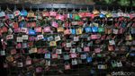 Foto: Gembok Cinta Romantis ala Bandung