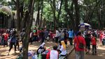 Foto: Begini Ramainya Ragunan di Libur Tahun Baru