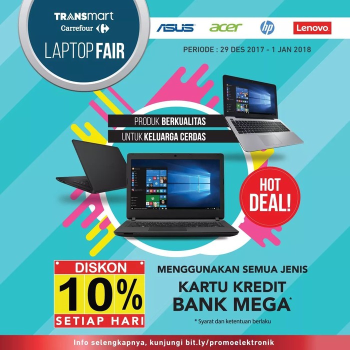 Foto: Laptop Fair di Transmart Carrefour (Dok. Transmart Carrefour) Foto: Laptop Fair di Transmart Carrefour (Dok. Transmart Carrefour)