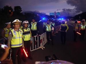 Tutup Jalur Puncak di Tol Ciawi, Kakorlantas: Sudah Sepi Ya