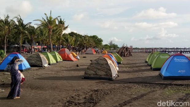 Camping Beach Party di Makassar