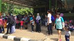 Foto: Begini Ramainya Ragunan di Libur Tahun Baru