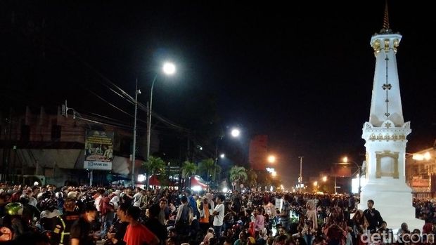 Kawasan Tugu Yogyakarta.