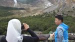 Foto: Penampakan Sungai Berwarna Kuning di Garut