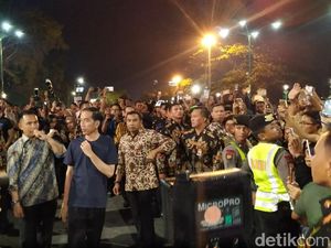 Jokowi Bikin Heboh Pusat Kota Yogyakarta