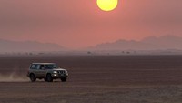 Suasana sunset di gurun pasir Dubai (Instagram/faz3)