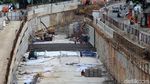 Libur Awal Tahun Proyek Underpass Mampang Terus Dikebut
