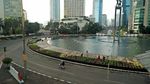 Potret Jakarta Lengang di Hari Pertama 2018