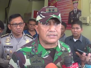 TNI Bantu Cari Pelempar Bom Molotov di Polsek Bontoala Makassar