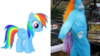 Rainbow Dash. Foto: Internet