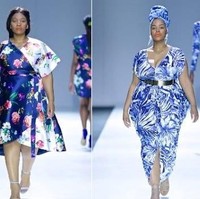 Ruff Tung menyertakan model berbadan gemuk di pameran Mercedes-Benz Fashion Week Joburg 2017. Koleksi Ruff Tung Inclusive memungkinkan semua wanita untuk berbelanja dengan pengalaman mode yang sama, terlepas dari ukurannya, kata desainer Bridget Pickering dan Ludwig Bausch. Foto: Twitter