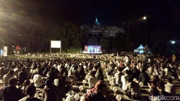 Peserta Borobudur Nite 2017