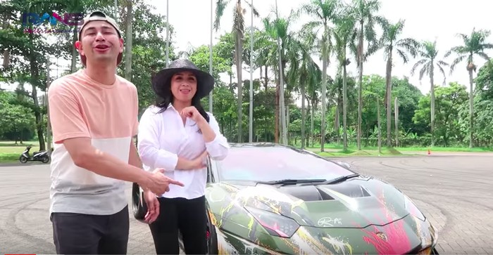 Mau Ngedrift, Aki Lamborghini Raffi Ahmad Malah Soak