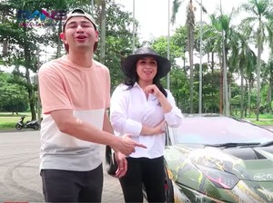 Mau Ngedrift, Aki Lamborghini Raffi Ahmad Malah Soak