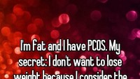 Gemuk dan mengidap polycystic ovary syndrome (PCOS). Tak ingin kurus karena POCS menyebabkan seseorang sulit punya keturunan, sehingga tidak perlu kontrasepsi. (Whisper, anonim) 