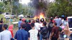 Penampakan Mobil yang Mendadak Terbakar di Parkiran Merapi Park