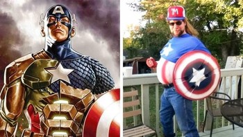 Captain America. Foto: Internet