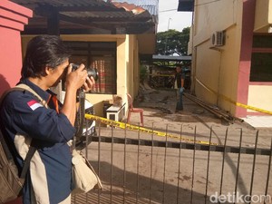 Tas Pelempar Molotov di Mapolsek Bontoala Makassar Ditemukan