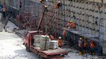 Libur Awal Tahun Proyek Underpass Mampang Terus Dikebut