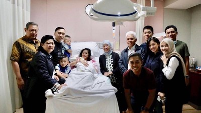 Kebahagiaan Keluarga SBY-Hatta Dikaruniai Cucu di Tahun Baru