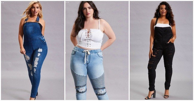 Pada 2017, Forever 21 meluncurkan denim dengan ukuran plus. Wanita bertubuh gemuk ini pun diharapkan tak kesulitan lagi untuk mendapatkan jeans yang sesuai.Foto: Twitter