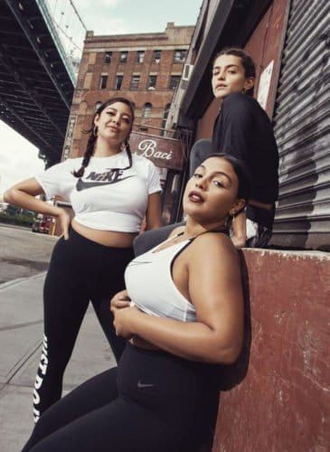 Mengakui kebutuhan akan aktivitas yang nyaman untuk wanita bertubuh gemuk, Nike meluncurkan pakaian olahraga berukuran plus-size pertamanya. Bahkan ada beberapa pilihan bra sport untuk mereka dengan ukuran payudara besar. Foto: Twitter