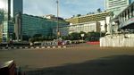 Potret Jakarta Lengang di Hari Pertama 2018