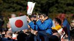 Foto: Antusiasme Warga Jepang Temui Sang Kaisar di Tahun Baru