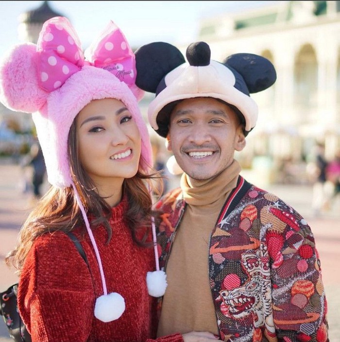 Liburan Ruben Onsu sekeluarga