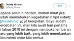 Twitwar Hidayat Nur Wahid vs Deddy Mizwar Soal Kontrak Politik