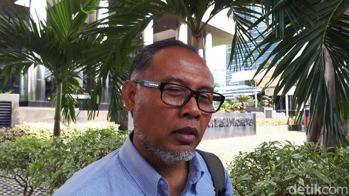 Bambang Widjojanto di KPK (Faieq-detikcom)