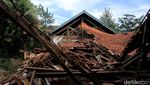 Miris, Gedung Sekolah di Sumedang Roboh