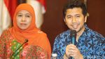 Senyum Khofifah-Emil Dardak Terima Surat Dukungan dari NasDem