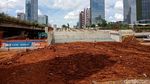 Penampakan Girder Proyek di Antasari yang Roboh