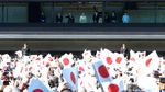 Foto: Antusiasme Warga Jepang Temui Sang Kaisar di Tahun Baru