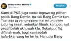 Twitwar Hidayat Nur Wahid vs Deddy Mizwar Soal Kontrak Politik