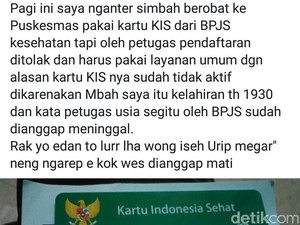 BPJS Jelaskan Soal Kakek di Bantul yang Tak Bisa Akses Kesehatan