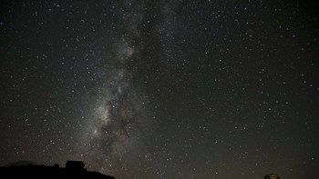 Bima Sakti seperti terlihat di Maui Space Surveillance Complex di Hawaii. Di daerah ini, Bima Sakti selalu terlihat jelas. Foto: Space