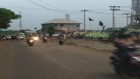 Pemandangan jalan sebelum direnovasi. Foto: pasang mata
