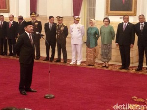 Sah! Jokowi Lantik Djoko Setiadi Jadi Kepala BSSN