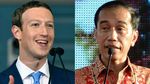 Disebut Niru Bos Facebook, Begini Gaya Jokowi dan Zuckerberg