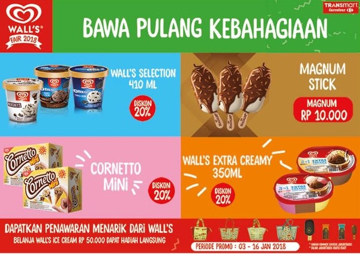 Bawa Pulang Kebahagiaan Dari Festival Es Krim Di Transmart Carrefour