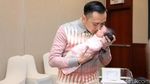 Kebahagiaan Ibas Yudhoyono Dapat Putri Kecil